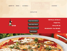 Tablet Screenshot of peoplespizzacherryhill.com